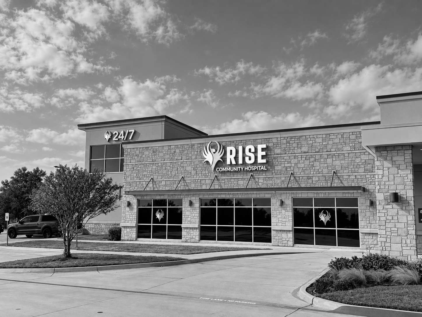 Rise Community Hospital Exterior